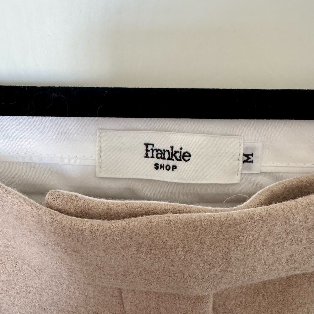 Frankie Shop Blush Double Breasted Blazer w/ matching pants - Picture 5 of 9